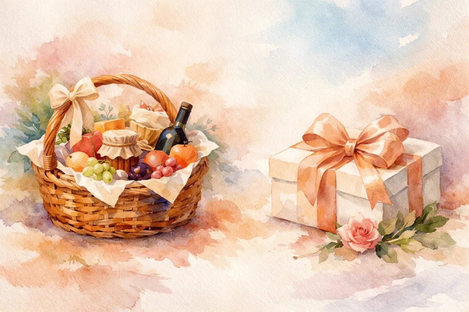 Präsentkorb oder Geschenkbox - was passt?