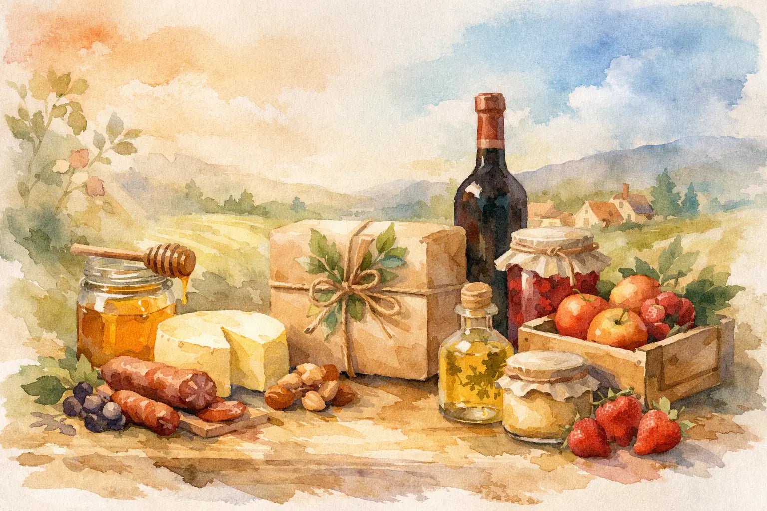 Kundengeschenke mit regionalen Produkten