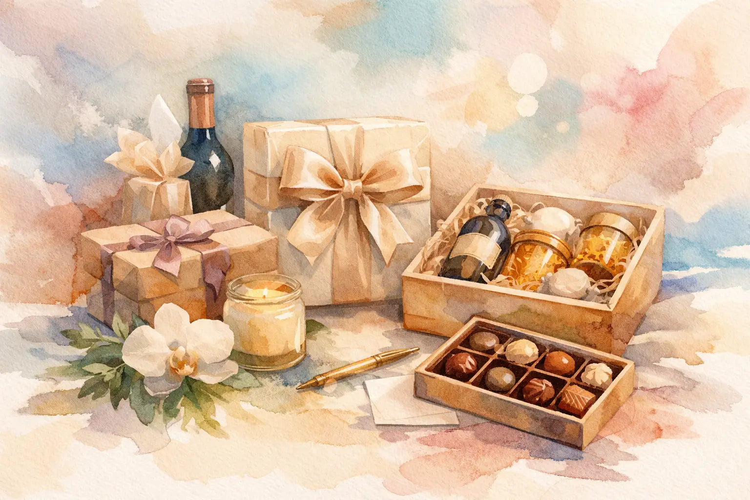 Geschenkset für Kunden wertschätzend wählen