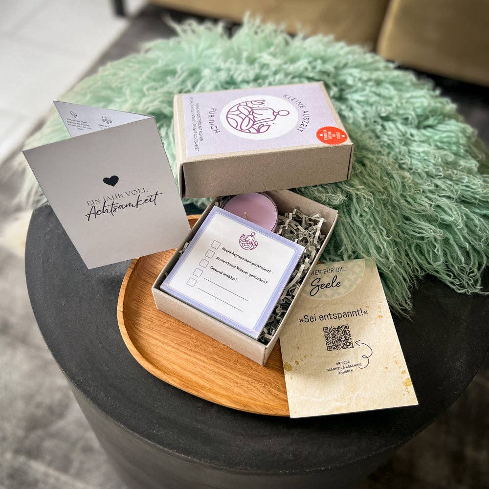 Kleine Auszeit – Mindset Box mit Ritualen und Übungen