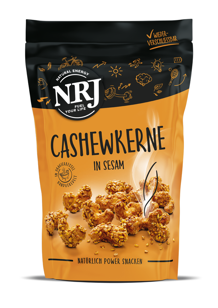 Cashewkerne in Sesam 150g