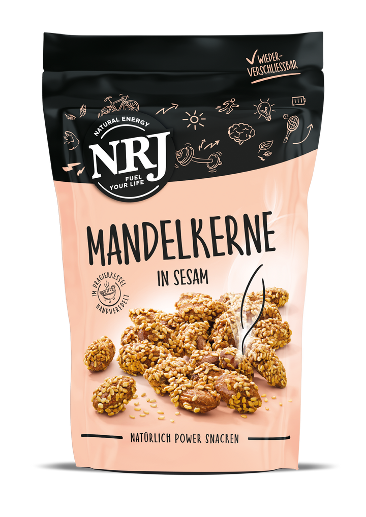 Mandelkerne in Sesam 150g