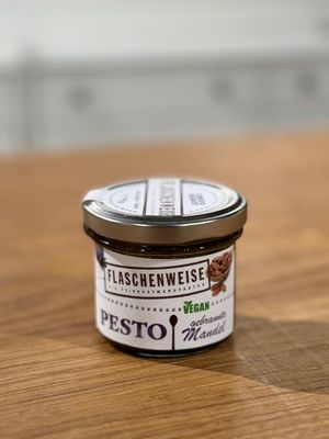 Flaschenweise Pesto Gebrannte Mandel 95g