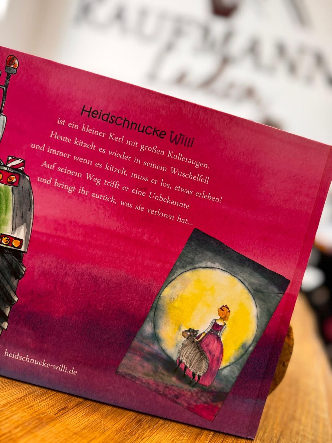 Heidschnucke Willi und die Heideprinzessin - Kinderbuch von Christine Wilkens