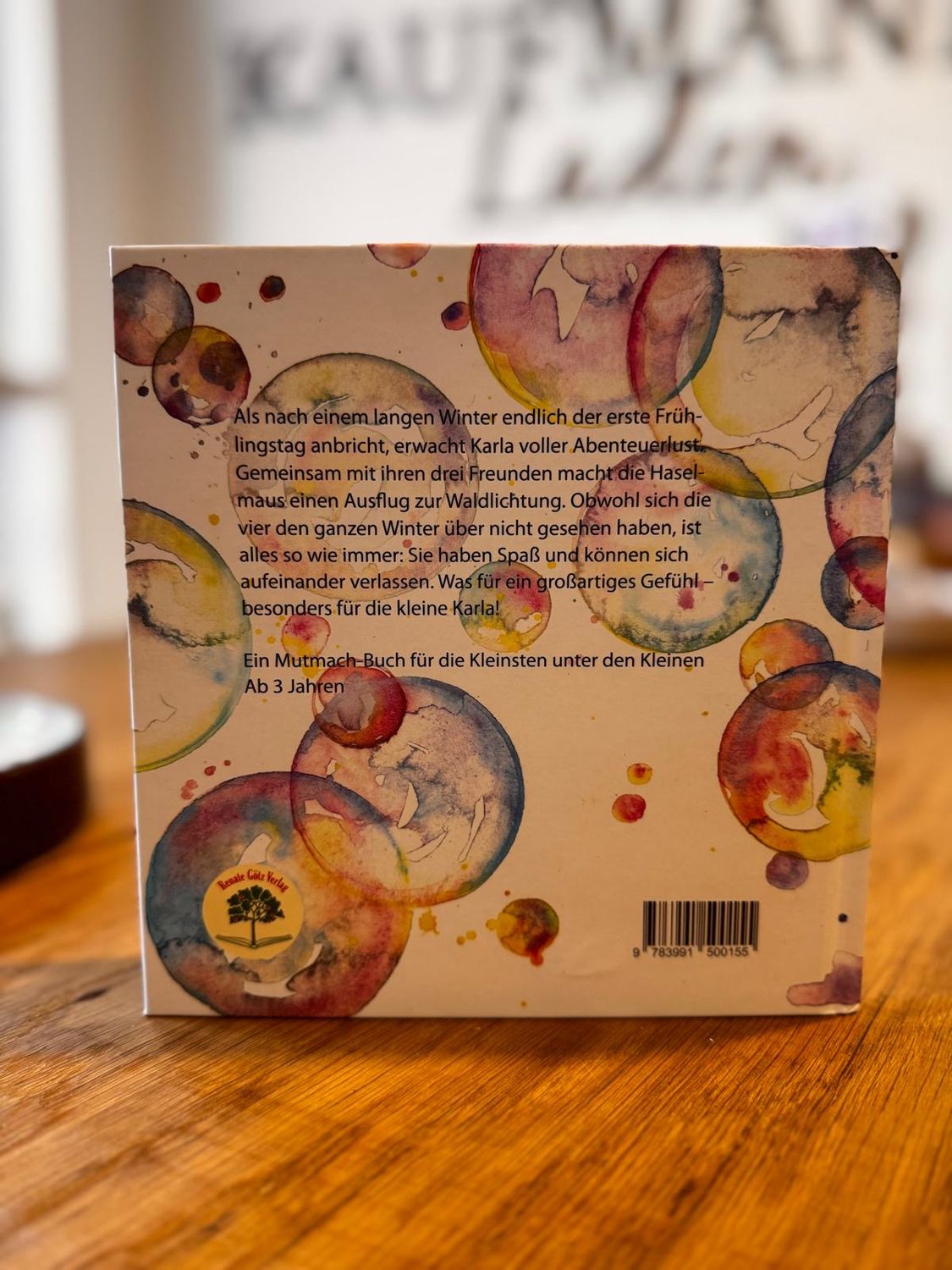 Så stor som en sæbeboble - børnebog af Nina Kwee