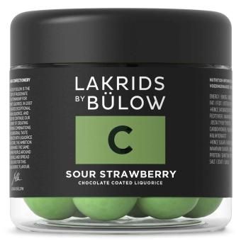 Lakrids by Bülow C Sour Strawberry 125g