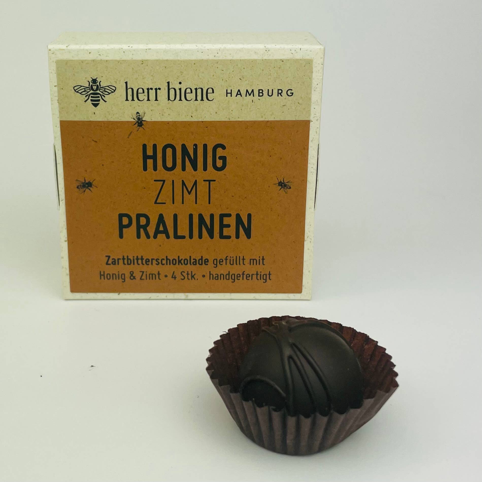 4er Honigpralinen in 5 Sorten : Rum