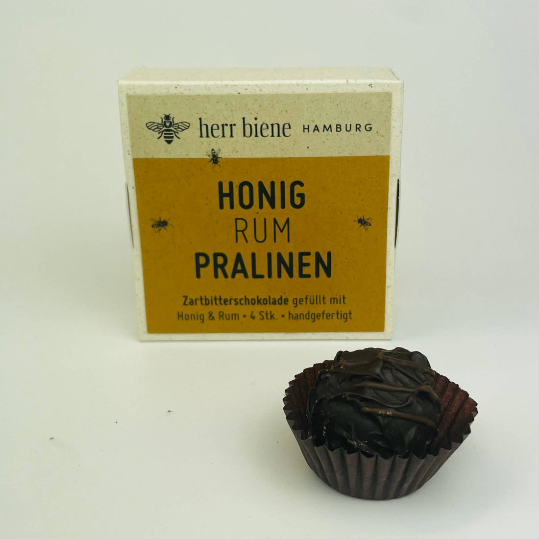 4er Honigpralinen in 5 Sorten : Rum