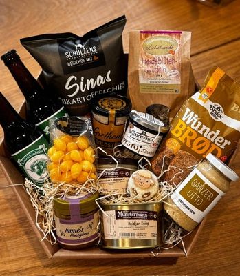 Präsentkorb „Lüneburger Heide“ - Größe L