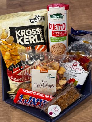 Geschenkkorb „Süße Grüße“
