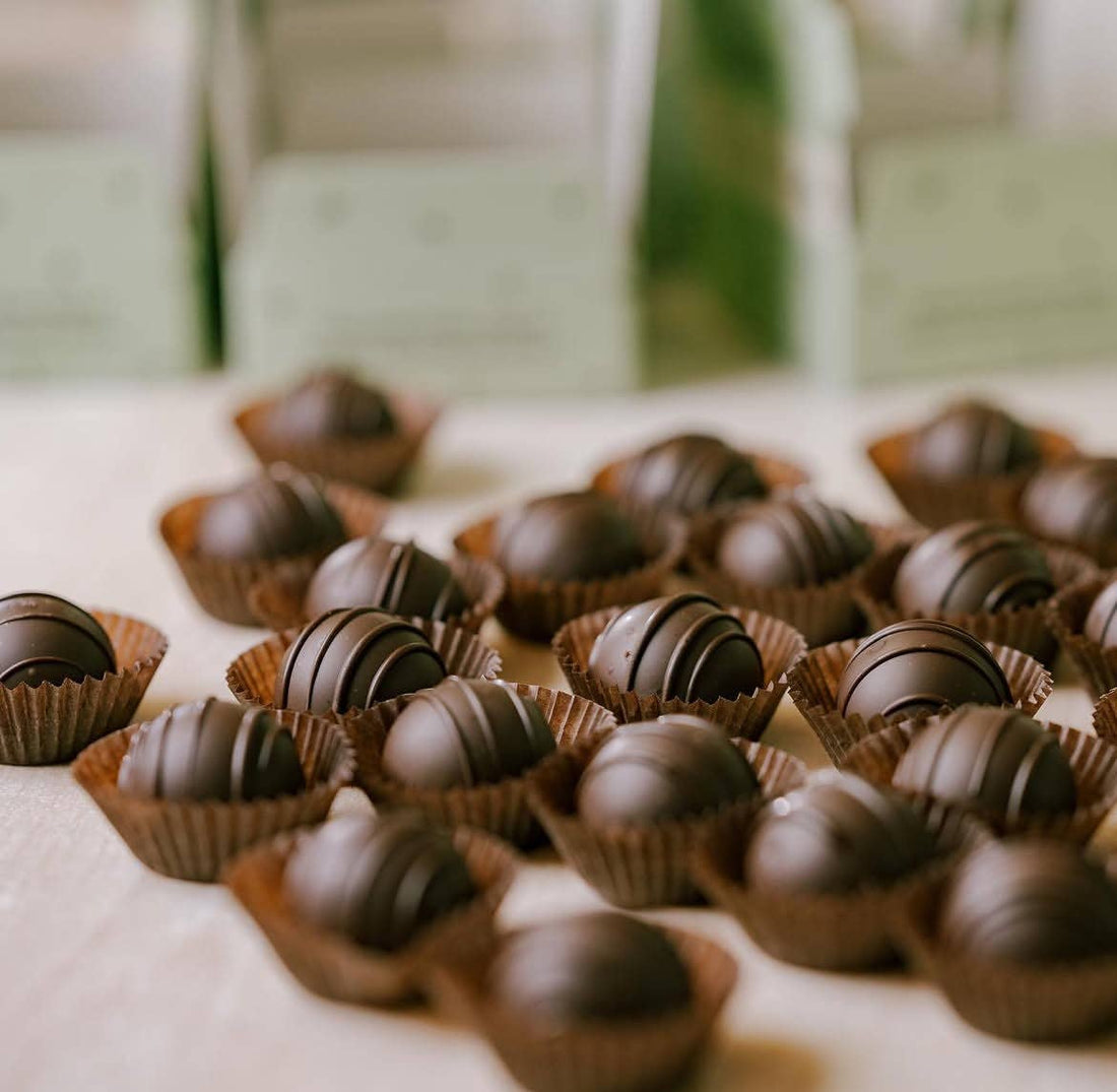 4er Honigpralinen in 5 Sorten : Rum