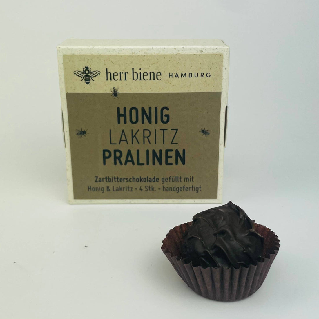 4er Honigpralinen in 5 Sorten : Lakritz