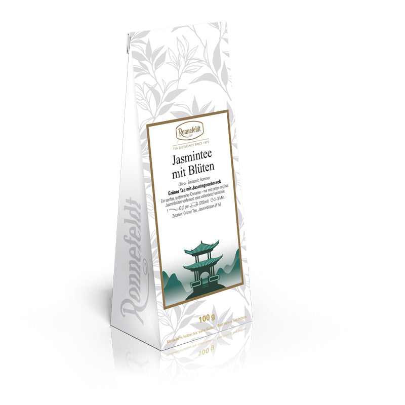 Ronnefeldt Jasmintee mit Blüten 100g