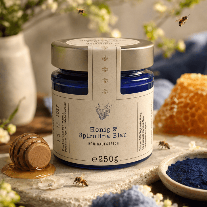 Imkerei B. Müller - Honig & Spirulina Blau 250g
