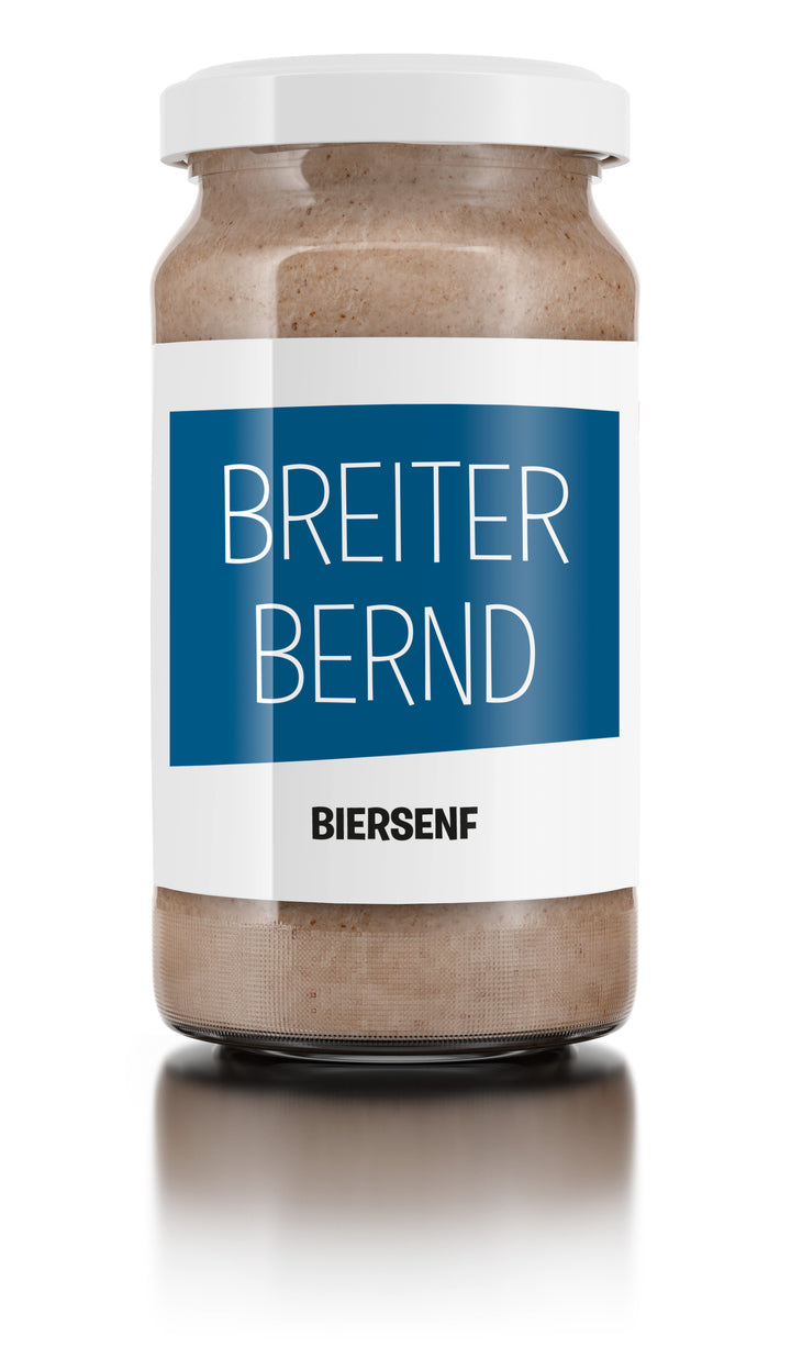 Kochgeschwister Breiter Bernd Senf 185ml