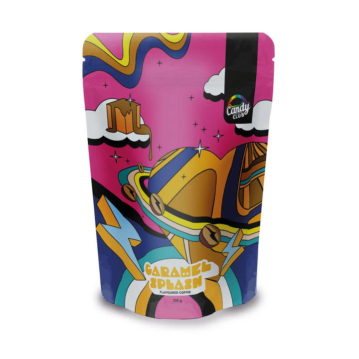 Candy Club - Caramel Splash Flavoured Coffee 250g