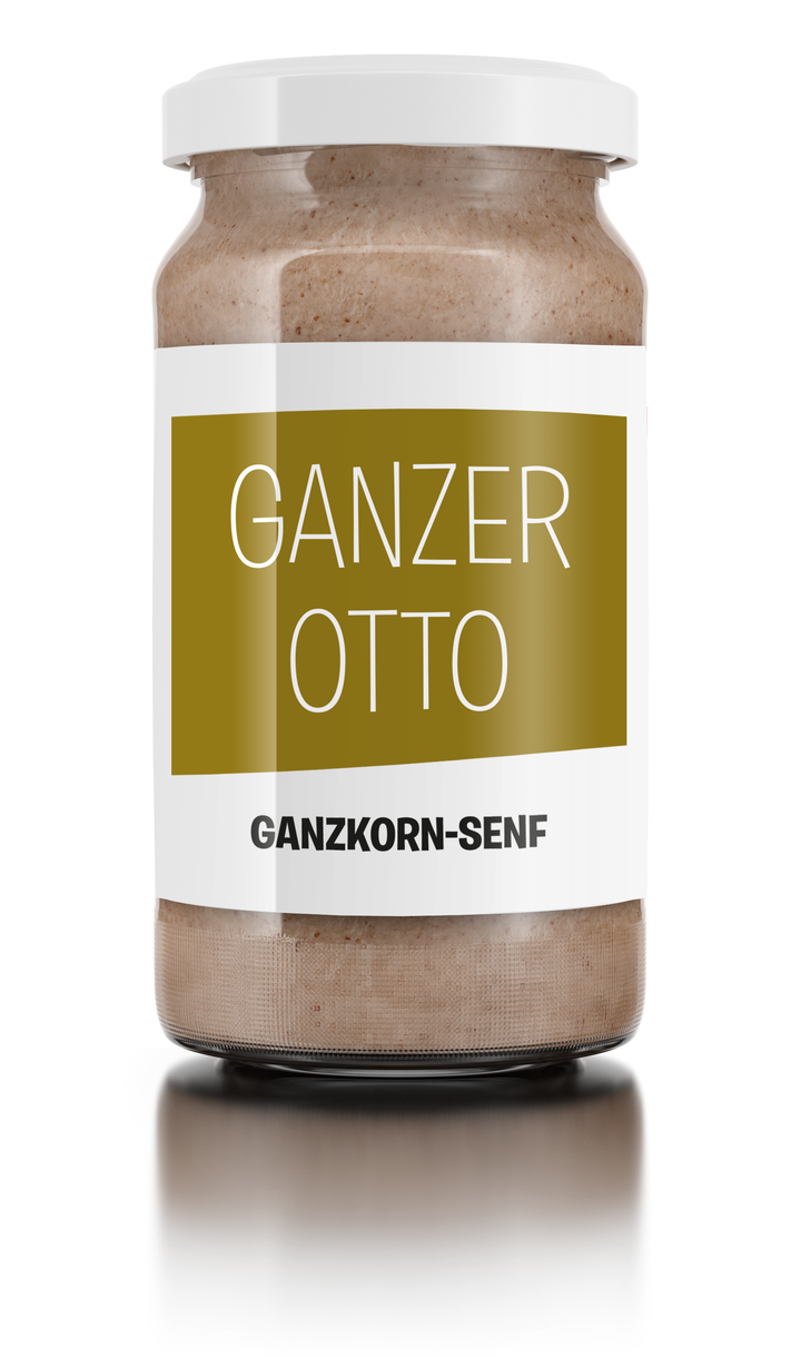 Kochgeschwister Ganzer Otto Senf 185ml