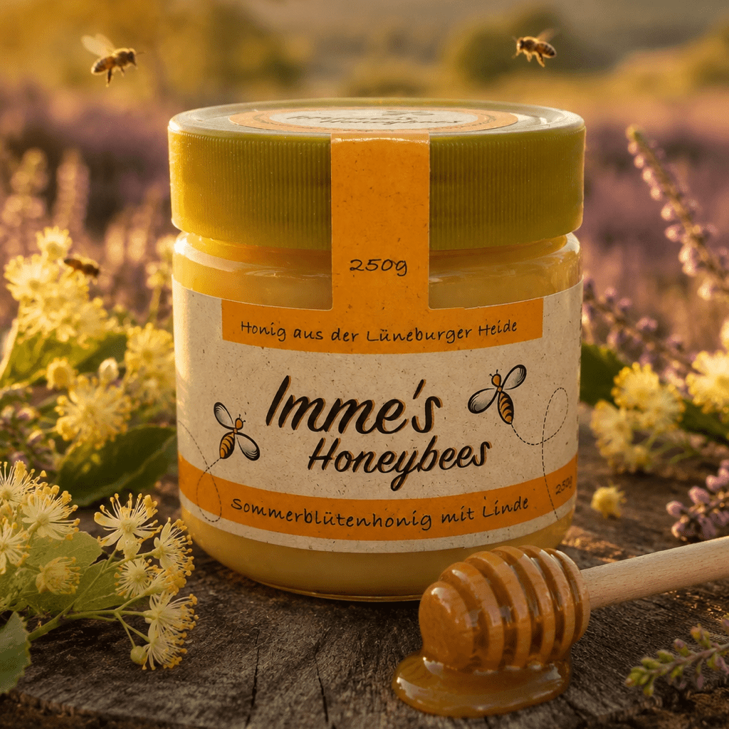 Immes Honeybees - Sommerblütenhonig mit Linde 250g