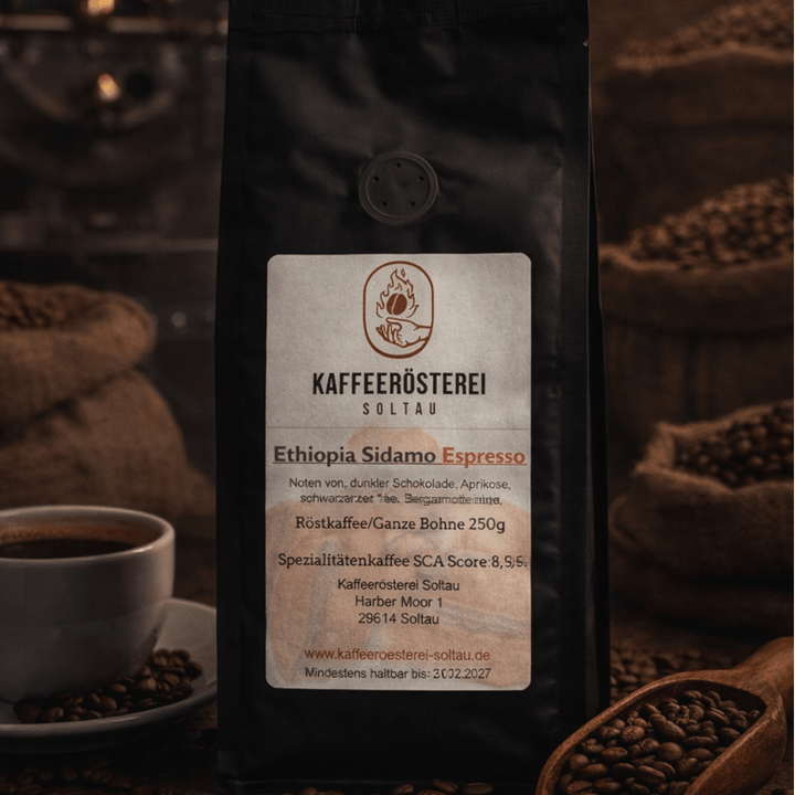 Kaffeerösterei Soltau - Etiopia Sidamo Espresso 250g