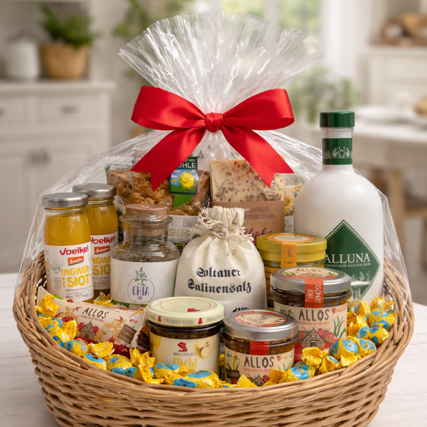 Geschenkkorb Heide sehr groß