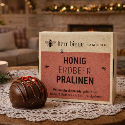 Herr Biene 4er Honigpralinen in verschiedenen Sorten je 50g
