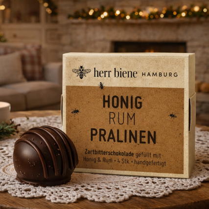 Herr Biene 4er Honigpralinen in verschiedenen Sorten je 50g