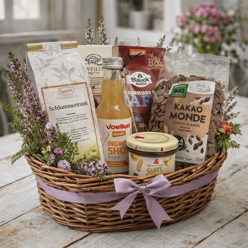 Geschenkkorb Genussmomente zum Frühstück