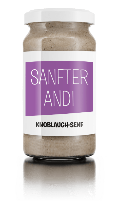 Senf Sanfter Andi 185ml
