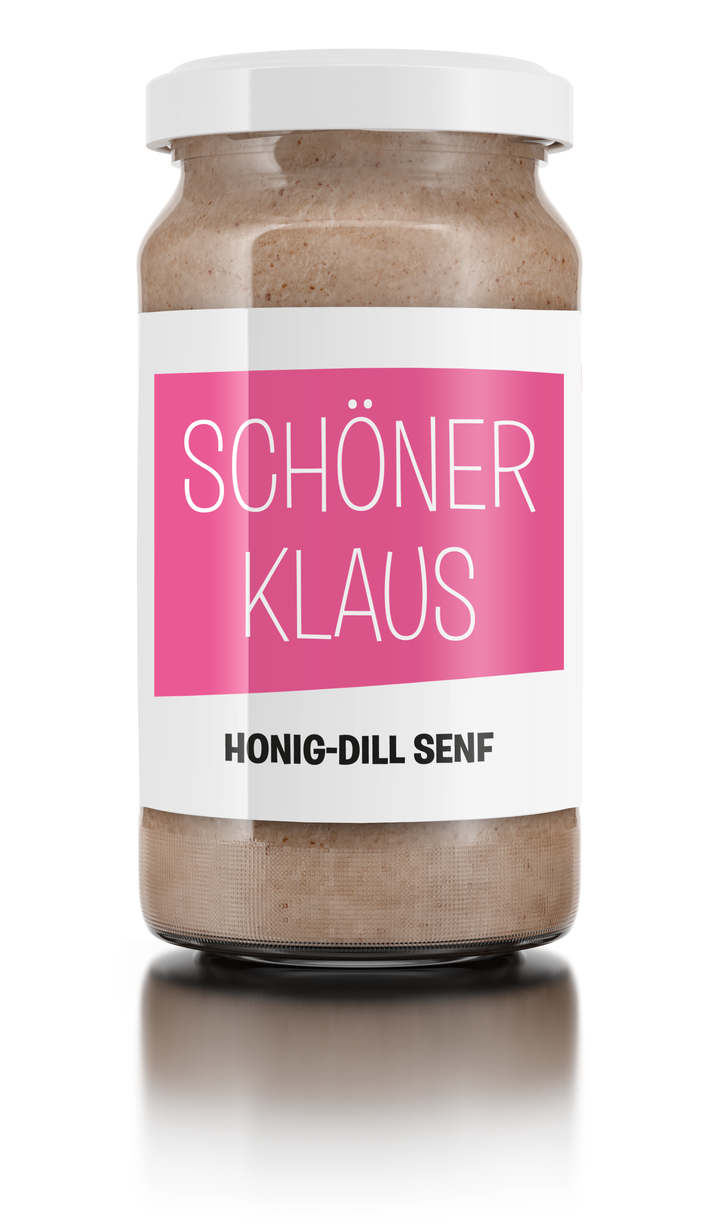 Kochgeschwister Schöner Klaus Senf 185ml