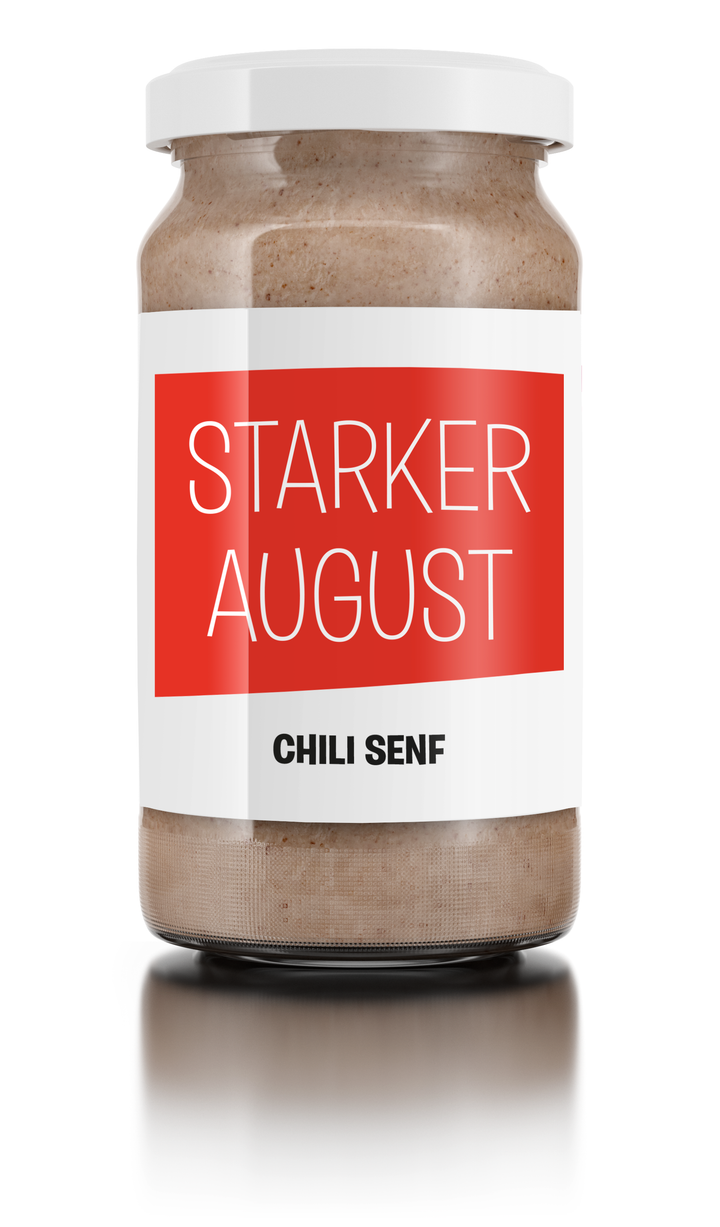 Kochgeschwister Starker August Senf 185ml