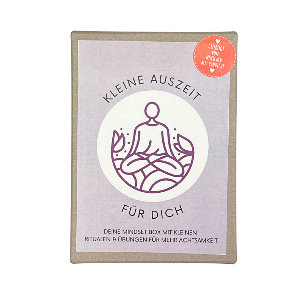 Kleine Auszeit – Mindset Box mit Ritualen und Übungen