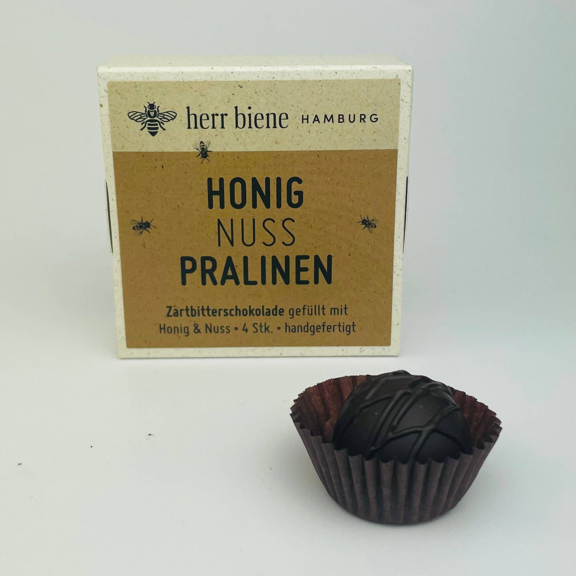 4er Honigpralinen in 5 Sorten : Rum